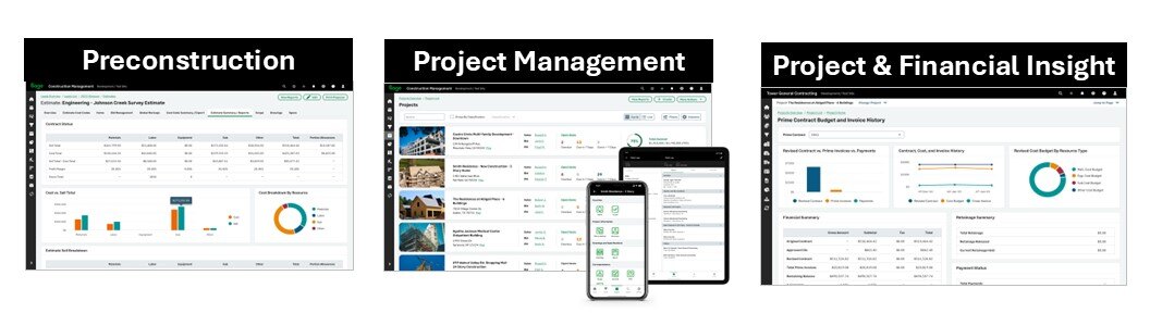 Sage Construction Management: End-to-End Project Management on the Cloud.